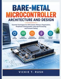 Bare-Metal Microcontroller Architecture and Design: Essential Techniques for CPU Control, Memory Organization, Peripheral Communication, Interrupt Pro cover