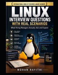 Linux Interview Questions with Real Scenarios: What Hiring Managers Actually Ask and Expect cover