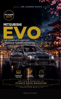 Mitsubishi EVO: The Complete History, Legend & Tuning Potential: JDM Legends Series - A Complete Guide to Evolution I-X History, 4G63 & 4B11 Tuning, a cover