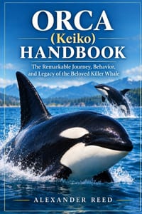 ORCA (Keiko) HANDBOOK: The Remarkable Journey, Behavior, and Legacy of the Beloved Killer Whale cover