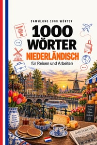 1000 Niederl�ndische W�rter: f�r Reisen und Arbeiten cover