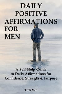 Daily Positive Affirmations for Men: A Self-Help Guide to Daily Affirmations for Confidence, Strength & Purpose: A Self-Help Guide to Daily Affirmatio cover