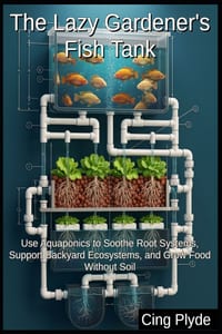 The Lazy Gardener's Fish Tank: Use Aquaponics to Soothe Root Systems, Support Backyard Ecosystems, and Grow Food Without Soil cover