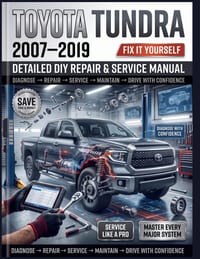TOYOTA TUNDRA 2007-2019 Detailed DIY Repair & Service Manual: The Definitive Step-by-Step Guide to Routine Maintenance, Advanced Diagnostics, and Tota cover