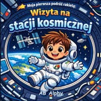 Moja pierwsza podróż rakietą: Wizyta na stacji kosmicznej: Pelna emocji kosmiczna przygoda dla malych astronautów cover