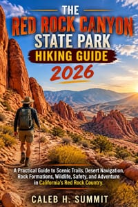 The Red Rock Canyon State Park Hiking Guide 2026: A Practical Guide to Scenic Trails, Desert Navigation, Rock Formations, Wildlife, Safety, and Advent cover