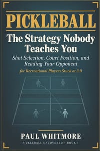 Pickleball: The Strategy Nobody Teaches You: Shot Selection, Court Position, and Reading Your Opponent - for Recreational Players Stuck at 3.0 cover