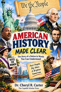 American History Made Clear: An Easy-to-Read Story of U.S. History & Government cover