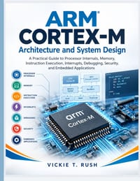 Arm Cortex-M Architecture and System Design: A Practical Guide to Processor Internals, Memory, Instruction Execution, Interrupts, Debugging, Security, cover