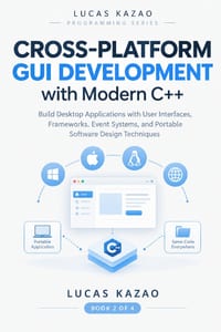 Cross-Platform GUI Development with Modern C++: Build Desktop Applications with User Interfaces, Frameworks, Event Systems, and Portable Software Desi cover