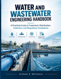 Water and Wastewater Engineering Handbook: A Practical Guide to Treatment, Distribution, Collection, and Regulatory Compliance cover