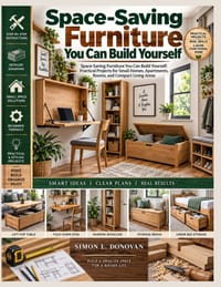 Space-Saving Furniture You Can Build Yourself: Space-Saving Furniture You Can Build Yourself: Practical Projects for Small Homes, Apartments, Rooms, a cover