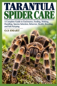 Tarantula Spider Care: A Complete Guide to Enclosures, Feeding, Molting, Handling, Species Selection, Behavior, Health, Breeding, and Safe Keeping cover