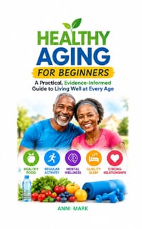 Healthy Aging for Beginners: A Practical, Evidence-Informed Guide to Living Well at Every Age cover