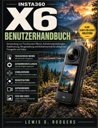 Insta360 X6 Benutzerhandbuch: Verwendung von Touchscreen-Menüs, Aufnahmeeinstellungen, Stabilisierung, Neugestaltung und Aufnahmemodi für alltägliche cover