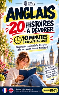 ANGLAIS 20 Histoires a dévorer 10 minutes par jour: Progressez en lisant des histoires que vous aurez envie de terminer ! cover
