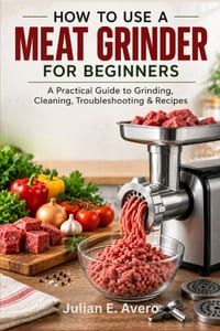 How to Use a Meat Grinder for Beginners: A Practical Guide to Grinding, Cleaning, Troubleshooting & Recipes cover
