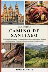 Der Insider Camino de Santiago: Begleitender Leitfaden: Unverzichtbare Vorbereitungsschritte, bewährte Anleitungen und Expertenrat für eine unvergessl cover