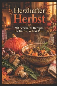 Herzhafter Herbst: 90 herzhafte Rezepte für Kürbis, Wild & Pilze cover