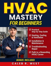 HVAC Mastery for Beginners: A Practical Guide to Heating, Cooling, Ventilation, Installation, Maintenance, and Repair, Plus the Path to a Rewarding Ca cover