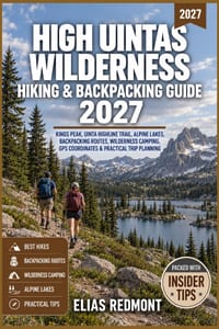 High Uintas Wilderness Hiking & Backpacking Guide 2027: Kings Peak, Uinta Highline Trail, Alpine Lakes, Backpacking Routes, Wilderness Camping, GPS Co cover