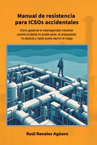 Manual de resistencia para ICSOs accidentales: Cómo gobernar la ciberseguridad industrial cuando la planta no puede parar, el presupuesto no alcanza y cover