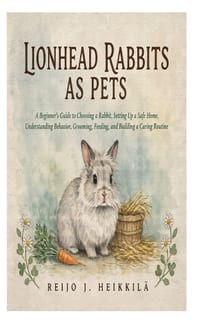 Lionhead Rabbits as Pets: A Beginner's Guide to Choosing a Rabbit, Setting Up a Safe Home, Understanding Behavior, Grooming, Feeding, and Building a C cover