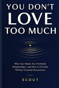 You Don't Love Too Much: Why Fear Makes You Overthink Relationships-and How to Feel Safe Without Constant Reassurance cover