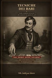 Tecniche dei bari nei giochi di carte: Guida completa ai trucchi e alle manovre nei giochi di carte Poker - Blackjack - Baccarat - Carte segnate cover