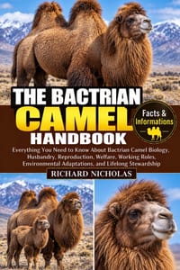 The Bactrian Camel Handbook: Everything You Need to Know About Bactrian Camel Biology, Husbandry, Reproduction, Welfare, Working Roles, Environmental cover