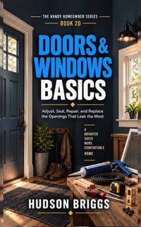 Doors & Windows Basics: Adjust, Seal, Repair, and Replace the Openings That Leak the Most cover