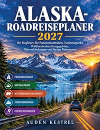 Alaska-Roadreiseplaner 2027: Ihr Begleiter für Panoramastraßen, Nationalparks, Wildtierbeobachtungsgebiete, Fährverbindungen und fertige Reiserouten cover
