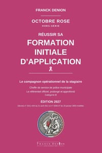 Réussir Sa Formation Initiale d'Application de Chef de Service de Police Municipale: Le référentiel officiel, prolongé et approfondi cover
