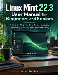 Linux Mint 22.3 User Manual for Beginners and Seniors: A Step-by-Step Guide to Setup, Everyday Computing, Security, and Troubleshooting cover