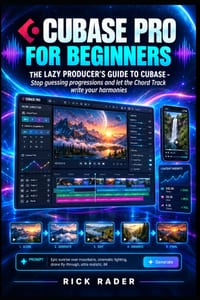 Cubase Pro For Beginners: THE LAZY PRODUCER'S GUIDE TO CUBASE - Stop guessing progressions and let the Chord Track write your harmonies cover