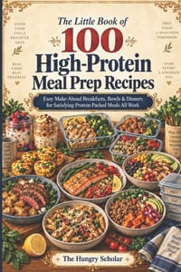 The Little Book of 100 High-Protein Meal Prep Recipes: Easy Make-Ahead Breakfasts, Bowls & Dinners for Satisfying Protein-Packed Meals All Week cover