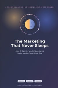 The Marketing That Never Sleeps: How AI Agents Handle Your Business Social Media, Every Single Day cover