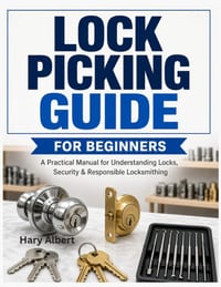 Lock Picking Guide for Beginners: A Practical Manual for Understanding Locks, Security, and Responsible Locksmithing cover