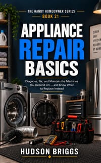 Appliance Repair Basics: Diagnose, Fix, and Maintain the Machines You Depend On - and Know When to Replace Instead cover