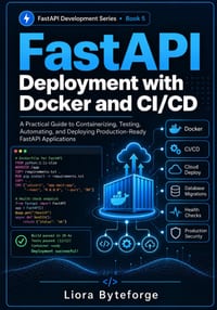 FastAPI Deployment with Docker and CI/CD: Deploy Production-Ready FastAPI Applications with Docker, Automated Testing, CI/CD Pipelines, Cloud Hosting, cover
