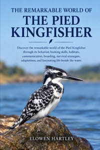 The Remarkable World of the Pied Kingfisher: Discover the remarkable world of the Pied Kingfisher through its behavior, hunting skills, habitats, comm cover
