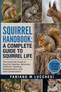 Squirrel Handbook: A Complete Guide to Squirrel Life: The Essential Guide to Squirrel Species, Behavior, Habitats, Feeding, Reproduction, and Conserva cover