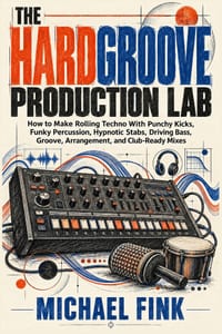 The Hardgroove Production Lab: How to Make Rolling Techno With Punchy Kicks, Funky Percussion, Hypnotic Stabs, Driving Bass, Groove, Arrangement, and cover