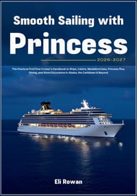 Smooth Sailing with Princess 2026-2027: The Practical FirstTime Cruiser's Handbook to Ships, Cabins, MedallionClass, Princess Plus, Dining, and Shore cover