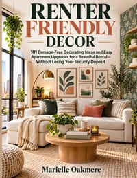 Renter Friendly Decor: 101 Damage-Free Decorating Ideas and Easy Apartment Upgrades for a Beautiful Rental-Without Losing Your Security Deposit cover