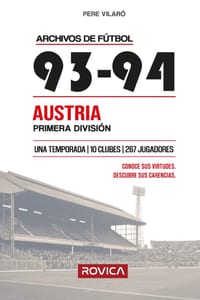 93-94 Austria - Primera División cover