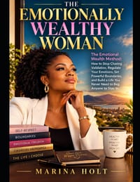 The Emotionally Wealthy Woman: The Emotional Wealth Method: How to Stop Chasing Validation, Regulate Your Emotions, Set Powerful Boundaries, and Build cover