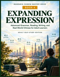 Expanding Expression: Advanced Grammar, Reading, Writing, and Real-World Chinese for Adult Learners cover