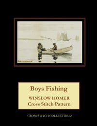Boys Fishing: Winslow Homer Cross Stitch Pattern cover