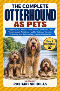 The Complete Otterhound as Pets: Everything You Need to Know About Otterhound Care, Temperament, Nutrition, Health, Training, Exercise, Grooming, and cover